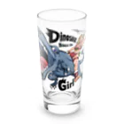 いけがみあきはのダイナソーガール Long Sized Water Glass :front