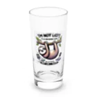 k.a.u.j.7のエネルギーセーブ中のあなた！まるでナマケモノ Long Sized Water Glass :front