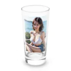 bijinngasyokuninの九十九里の塩風を感じて Long Sized Water Glass :front