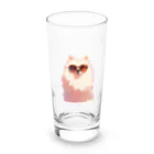 AQUAMETAVERSEのサングラスをかけた、かわいい犬 Marsa 106 Long Sized Water Glass :front