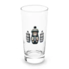 itanki3のグリズリーこけし Long Sized Water Glass :front