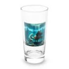 MYoshiの海中でピアノを弾く白熊 Long Sized Water Glass :front