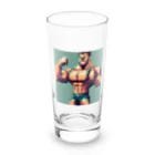 nakasato442のマッチョのドット絵６ Long Sized Water Glass :front