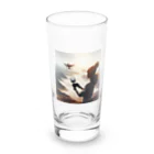 ONE POINTのドローンの自然の偉大さを。 Long Sized Water Glass :front