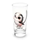 mimikkyu322のLong-tailed Tit  Long Sized Water Glass :front