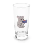 Badass-Squirrelのオーストラリアのコアラ Long Sized Water Glass :front