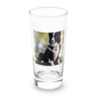 jthbcのペンダントをつけたワンちゃん Long Sized Water Glass :front