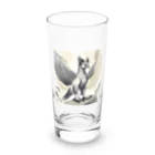 bigbamboofamilyのグリフィン　その三 Long Sized Water Glass :front