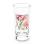 May2のカーネーション Long Sized Water Glass :front