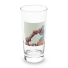 poppo_1の物体を掴むロボット Long Sized Water Glass :front