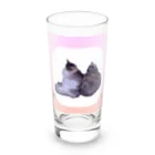 ままねこママンのお店のチャコとカレラ Long Sized Water Glass :front