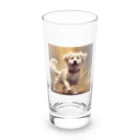 h_n_k_kの可愛い小型犬 Long Sized Water Glass :front