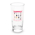 そぼろのプリント屋さんのキャットカラーガイド（ねこ図鑑） Long Sized Water Glass :front