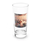 MM24Designの都会の夕暮れ Long Sized Water Glass :front