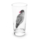 suzuaoのふさふさ文鳥くん Long Sized Water Glass :front