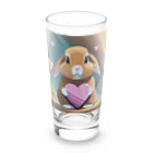 うさぎやのハートを持ったうさぎ Long Sized Water Glass :front