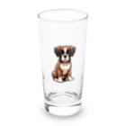 Kawaii あにまるこれくしょんのボクサー【かわいい動物たち】 Long Sized Water Glass :front