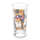 spectacular_colorsのにゃんこの笑顔グッツ Long Sized Water Glass :front