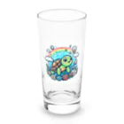 toto444のかわいいカメ Long Sized Water Glass :front