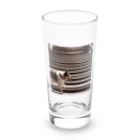 ★動物ショップ・kou2020★の犬15 Long Sized Water Glass :front