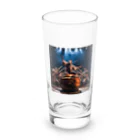 AQUAMETAVERSEの大太鼓の演奏　なでしこ1478 Long Sized Water Glass :front