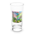 saiun888の虹の橋を渡って帰ってきたトラ猫 Long Sized Water Glass :front