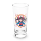 ともっしーの時をかける江東子ちゃん Long Sized Water Glass :front