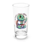 Mushikingの武道カメ Long Sized Water Glass :front