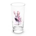 AQUAMETAVERSEのアニメ風ピンクのお姫さま　なでしこ1478 Long Sized Water Glass :front