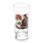 ちゃむちゃむのサムライハート Long Sized Water Glass :front