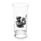 MistyStarkの黒人のトランぺッター Long Sized Water Glass :front