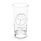 ティッシュティッシュの親子で身につけよう (ぼく) Long Sized Water Glass :front