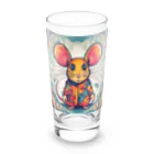 マジカルメッセージのデザイナーのネズミ Long Sized Water Glass :front