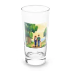 kichamanの散歩デート Long Sized Water Glass :front