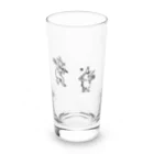 しょうのすけ笑店のうさぎのバドミントン Long Sized Water Glass :front