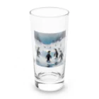 akipen76の共存を目指すペンギン Long Sized Water Glass :front