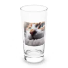 feliceのカーペットでごろんとする猫 Long Sized Water Glass :front