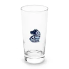 MYoshiの和柄　カバ④ Long Sized Water Glass :front