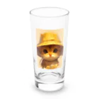 AQUAMETAVERSEの帽子をかぶった可愛い子猫 Marsa ロンググラス前面