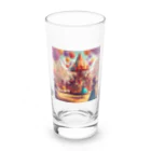 ひろぴーのサーカス Long Sized Water Glass :front