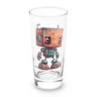 Sachi0625のレトロ戦闘ロボットＬ Long Sized Water Glass :front