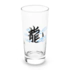 ten-ten-tenの運気が上がりそうな漢字 Long Sized Water Glass :front
