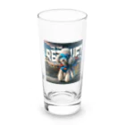 keikei5の今日の主役は、レスキュー犬のといちゃん！ Long Sized Water Glass :front