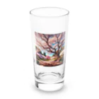 bobokeの桜 Long Sized Water Glass :front