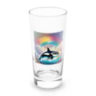 てぃっちゃんのシャチ Long Sized Water Glass :front