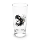 SUMIeの蜜柑色と女性 Long Sized Water Glass :front