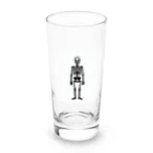 toto444のオシャレなガイコツ Long Sized Water Glass :front