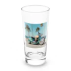 Hisagonのモーターサイクル Long Sized Water Glass :front