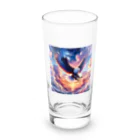 creatoonの空と大鷹 Long Sized Water Glass :front