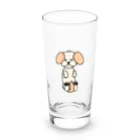 チワシーのくるみの眠いときに触らないでほしいワン（チワシー） Long Sized Water Glass :front